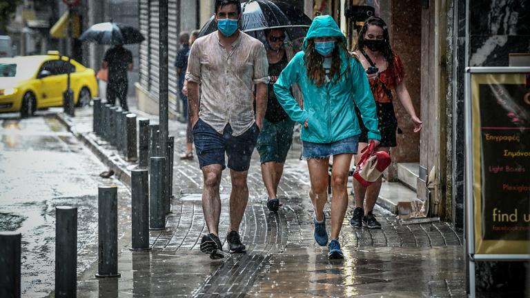 Συνεχίζεται η αστάθεια του καιρού και την Τρίτη 15 Ιουνίου με βροχές, καταιγίδες και χαλαζοπτώσεις