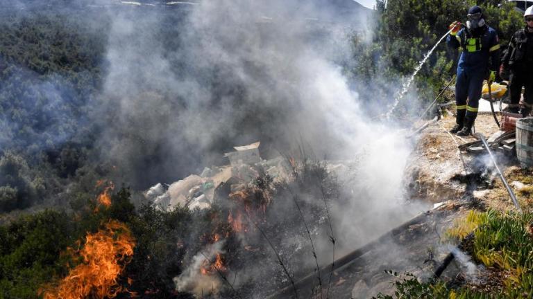 Καλή η εικόνα της πυρκαγιάς στην Αργολίδα 