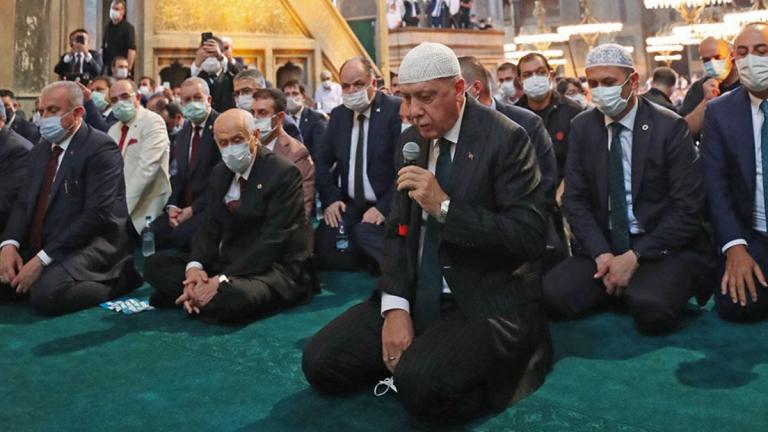 Τουρκία: Δική μας είναι η Αγία Σοφία και την κάνουμε ότι θέλουμε 