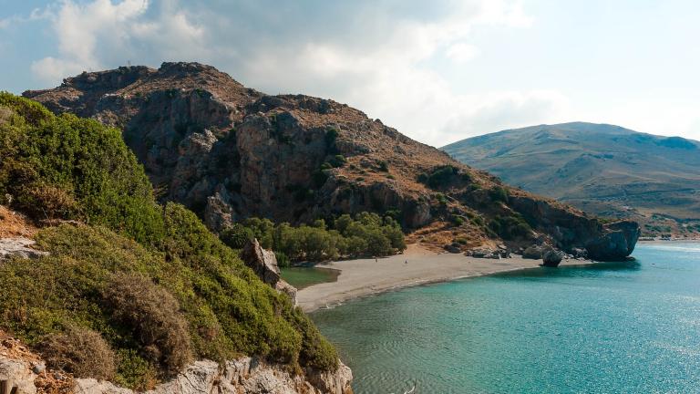 Μεγάλη φωτιά βρίσκεται σε εξέλιξη στο νότιο Ρέθυμνο σε περιοχή κοντά στην Πρέβελη