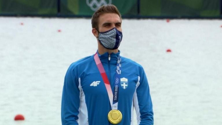 Ολυμπιακοί Αγώνες: Η απονομή του Στέφανου Ντούσκου (ΒΙΝΤΕΟ)