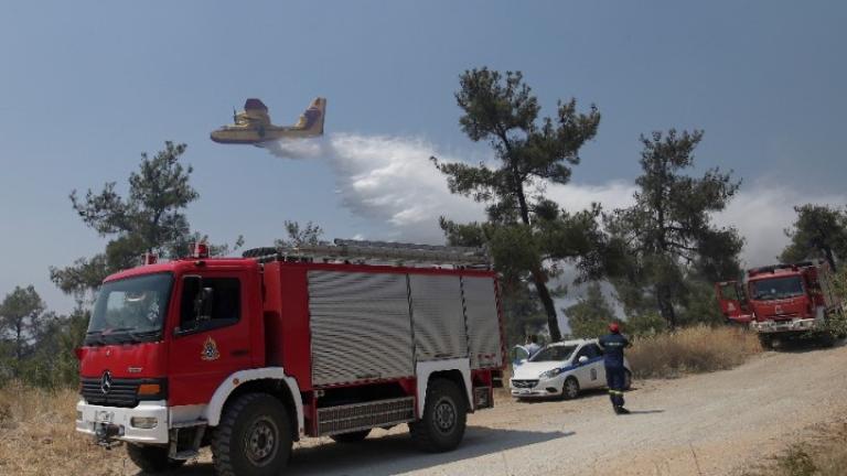 Θεσσαλονίκη: Χωρίς ενεργό μέτωπο η φωτιά στο Σέιχ Σου