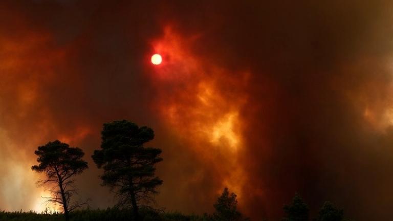 Κλειστή η Εθνική Οδός στο ύψος Οινοφύτων