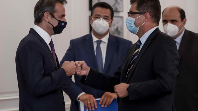 Κυρ. Μητσοτάκης σε Γ. Λέναρτσιτς: Η ελπίδα μας και το όραμά μας είναι να ανασυγκροτήσουμε τη Βόρεια Εύβοια - Να γίνει καλύτερη από πριν