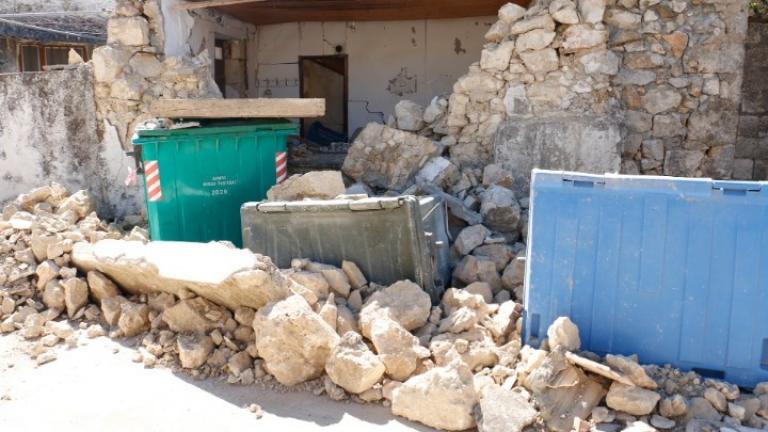Σεισμός στην Κρήτη: Ζημιά στον αγωγό του Θραψανού