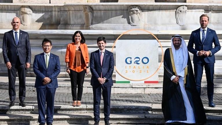 COVID-19-G20: Εγκρίθηκε ομόφωνα το Σύμφωνο της Ρώμης για παγκόσμια διάθεση των εμβολίων