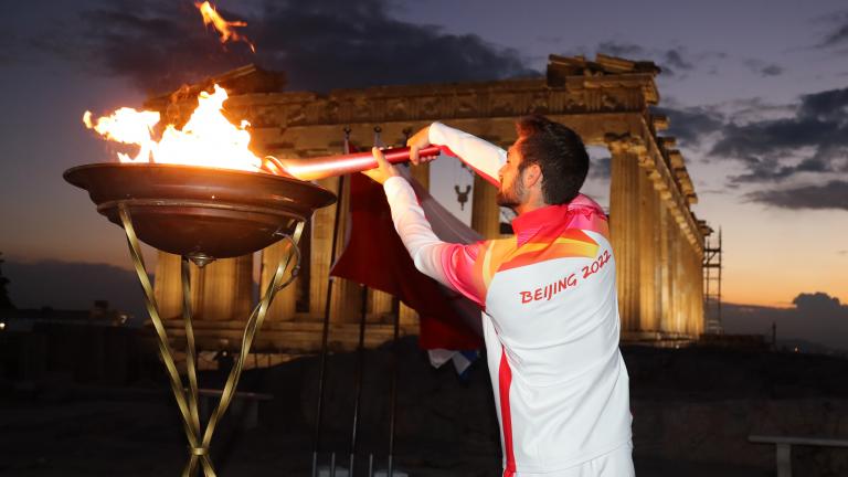 Στην Ακρόπολη η Ολυμπιακή Φλόγα