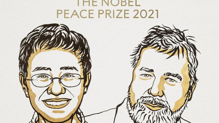 Σε δύο δημοσιογράφους το Νόμπελ Ειρήνης 2021