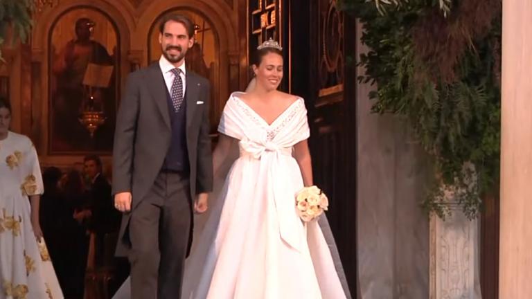 Με τα ιερά δεσμά του γάμου ενώθηκαν λίγο μετά τις 5 το απόγευμα του Σαββάτου (23/10) ο Φίλιππος Γλύξμπουργκ και η Νίνα Φλορ