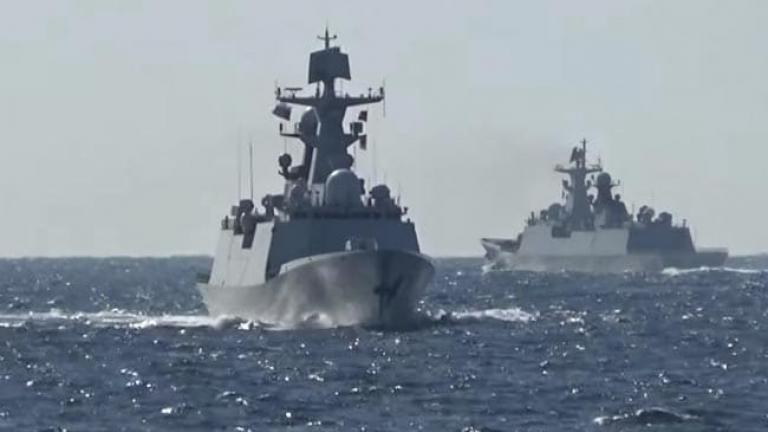 Russian, Chinese warships conduct first ever joint patrol in western Pacific 