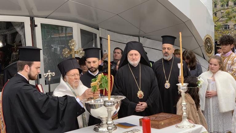 ΗΠΑ-Μανχάταν: Θυρανοίξια του Αγίου Νικολάου στο Σημείο Μηδέν από τον Οικουμενικό Πατριάρχη Βαρθολομαίο