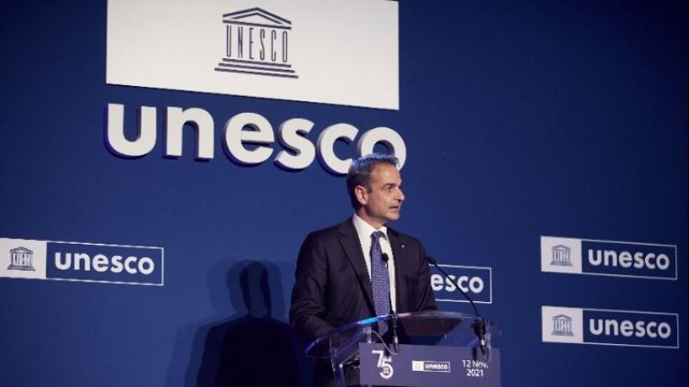 Κυρ. Μητσοτάκης στην εκδήλωση της UNESCO: Να επιστραφούν τα Γλυπτά του Παρθενώνα