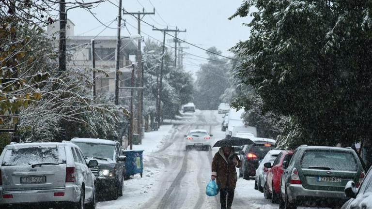 Χιόνια στην Αττική το Σαββατοκύριακο - Θα φτάσουν μέχρι Χαλάνδρι και Αγία Παρασκευή