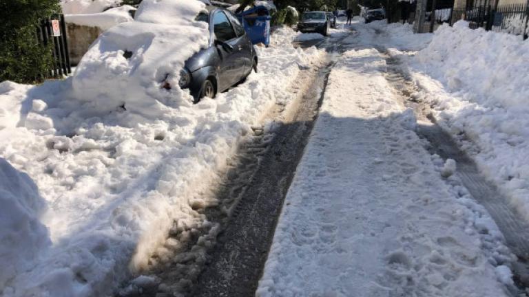 Παραμένει το πρόβλημα σε μικρότερους δρόμους στον δήμο Αγίας Παρασκευής	