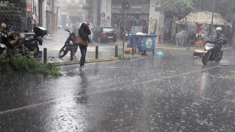 Ισχυρές βροχές και καταιγίδες σε πολλές περιοχές 