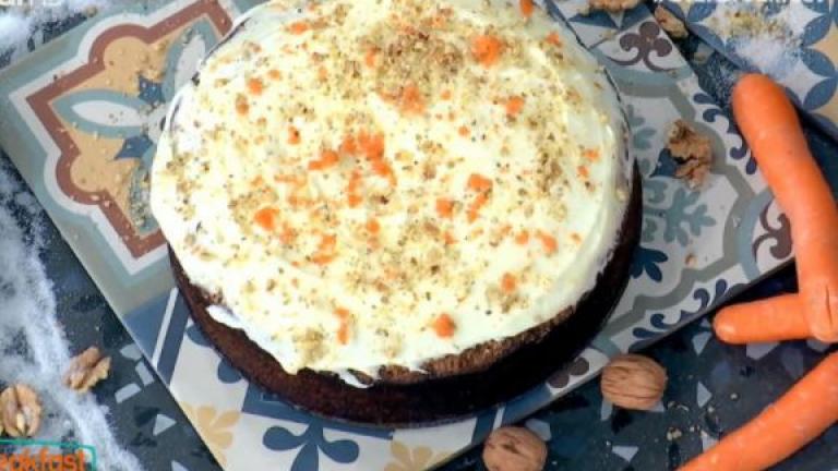 Αφράτο carrot cake