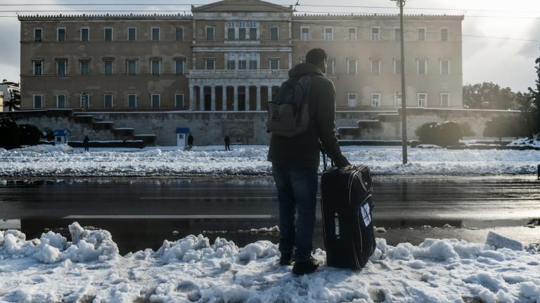 Εκτός κυκλοφορίας λεωφορεία και τρόλεϊ λόγω ολισθηρότητας του οδοστρώματος