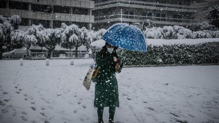  Η θερμοκρασία σε πολύ χαμηλά επίπεδα αύριο Κυριακή, χιονοπτώσεις αναμένονται ακόμα και σε πεδινά και παραθαλάσσια τμήματα των νησιών του Αιγαίου και της Ανατολικής Στερεάς 