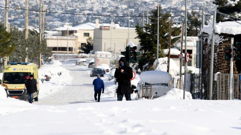 Στην κατάψυξη όχι μόνο η Βόρεια αλλά και η Νότια Ελλάδα - Κάτω από τους -10 βαθμούς, με ρεκόρ το -18,1 