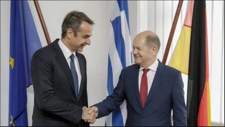 Οι εξελίξεις σε Ουκρανία, Αν. Μεσόγειο και Δυτ. Βαλκάνια στο επίκεντρο τηλεφωνικής επικοινωνίας του Μητσοτάκη - Σολτς 