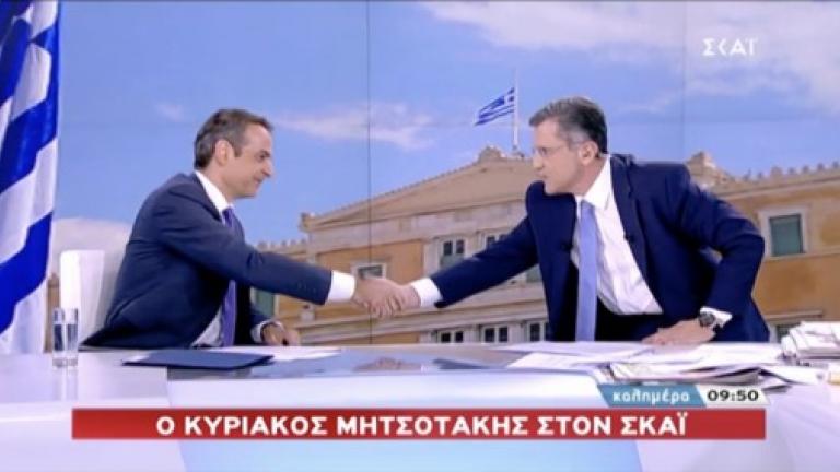 Συνέντευξη του Πρωθυπουργού στον ΣΚΑΪ