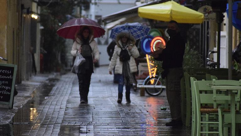 Καιρός για Πέμπτη 17/2: Βροχές, καταιγίδες και χαλαζοπτώσεις -  Τοπικά έντονα  φαινόμενα