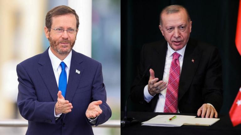 Προσπάθεια «επανασύνδεσης» Τουρκίας - Ισραήλ με αμοιβαίες επισκέψεις Ερντογάν - Χερστογκ