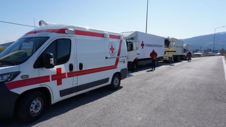 Ο Ελληνικός Ερυθρός Σταυρός στέλνει 40 τόνους ανθρωπιστικής βοήθειας στην Ουκρανία