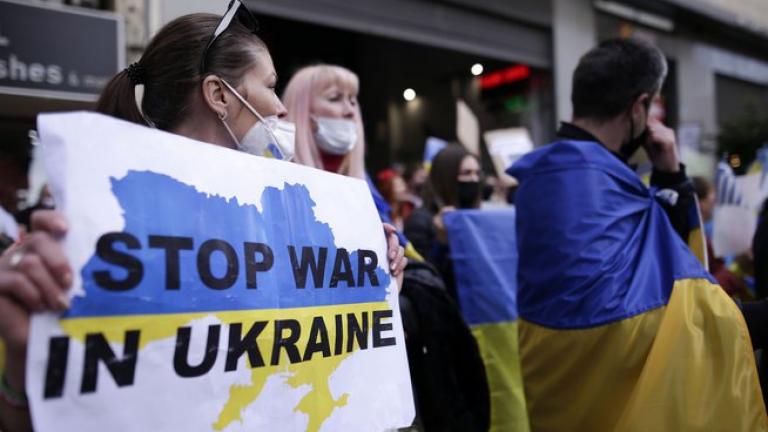 Θεσσαλονίκη: Αντιπολεμική διαμαρτυρία από φοιτητές και μαθητές