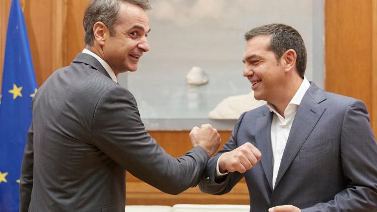 Ο Κ. Μητσοτάκης στον Alpha, ο Α. Τσίπρας στον ΑΝΤ1