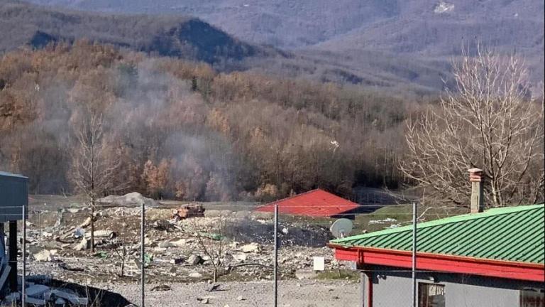 Τρεις νεκροί από την ισχυρή έκρηξη σε εργοστάσιο στα Γρεβενά 