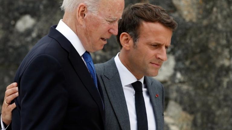 biden macron