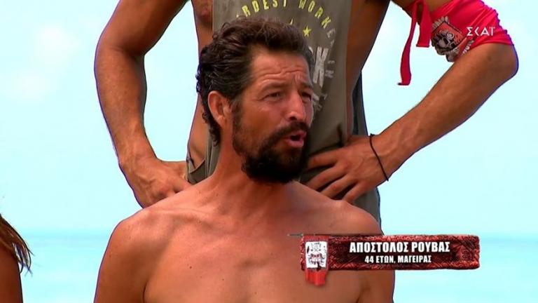 Survivor: Έξαλλος ο Απόστολος Ρουβάς-Τι συνέβη; (ΒΙΝΤΕΟ) 