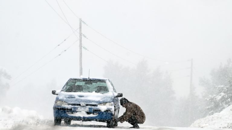 Κυκλοφοριακές ρυθμίσεις στην Αττική λόγω της χιονόπτωσης