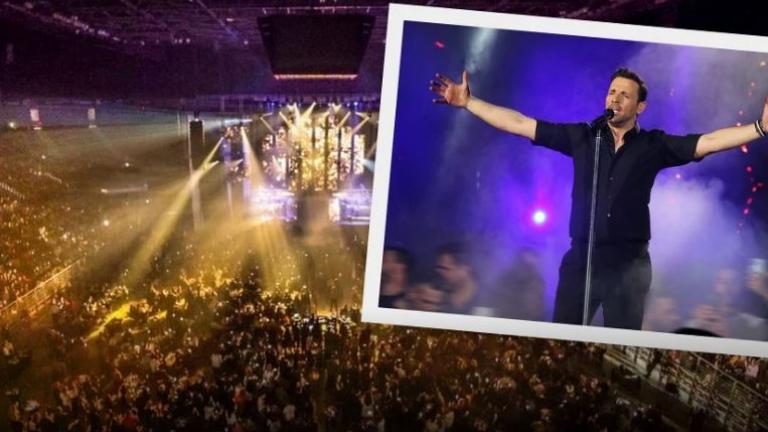Ο Νίκος Βέρτης αποθεώθηκε στη Βουλγαρία: 17.000 άτομα στη συναυλία του στη Σόφια