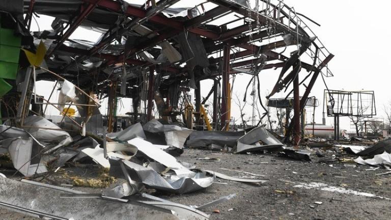 Ιρπίν: Στα ερείπια μιας πόλης μετά την καταστροφική επιδρομή των Ρώσων