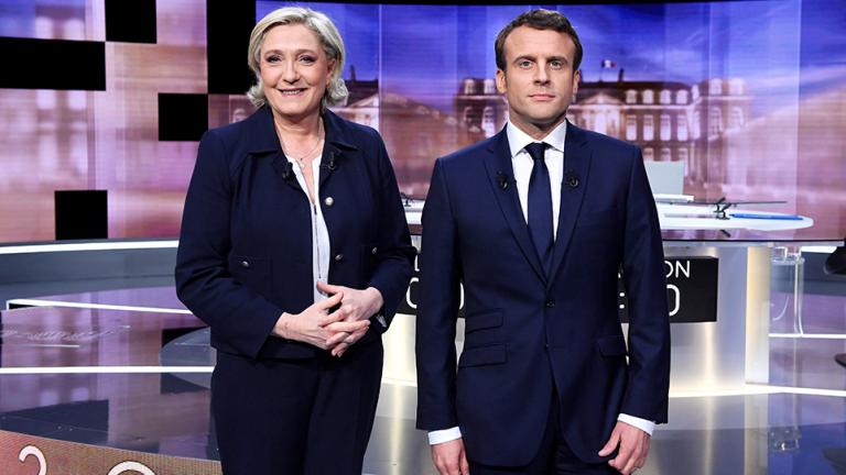 Γαλλικές εκλογές- Νικητής με 57% ο Μακρόν σύμφωνα με νέα δημοσκόπηση 