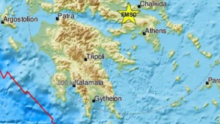 Σεισμός τώρα στη Θήβα - Αισθητός στην Αθήνα 