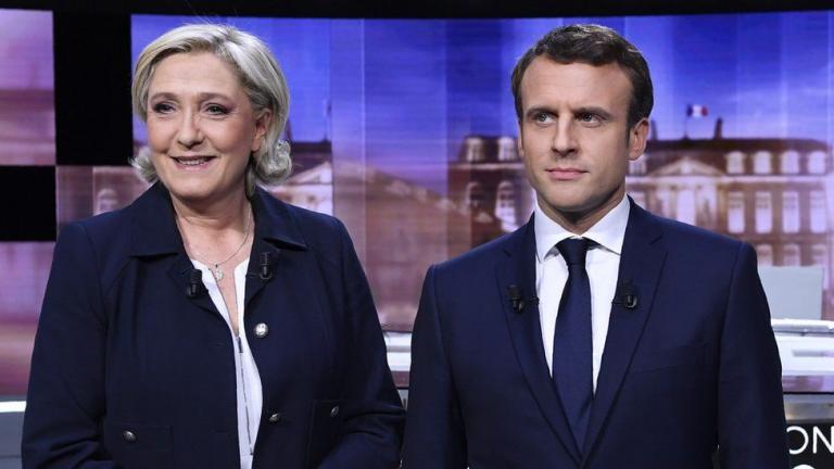 Γαλλικές εκλογές: Στο 27,6% ο Μακρόν, στο 23,4% η Λεπέν 