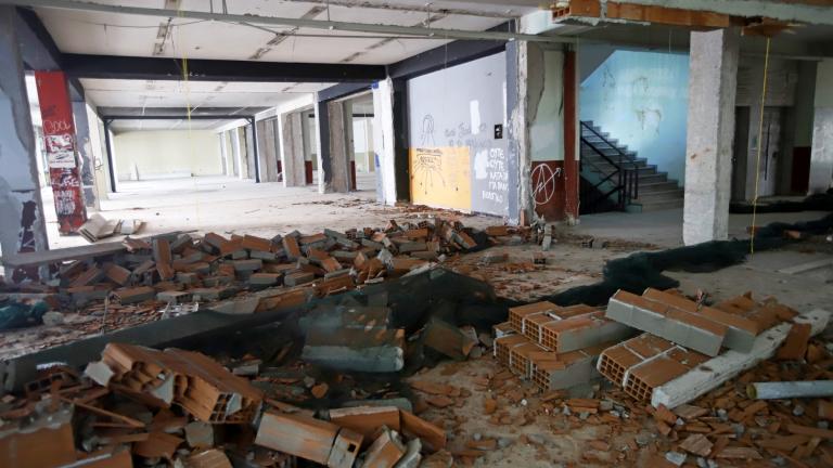 Καταστροφές στο ΑΠΘ όπου είχε εκκενωθεί η κατάληψη «Στέκι στο Βιολογικό»