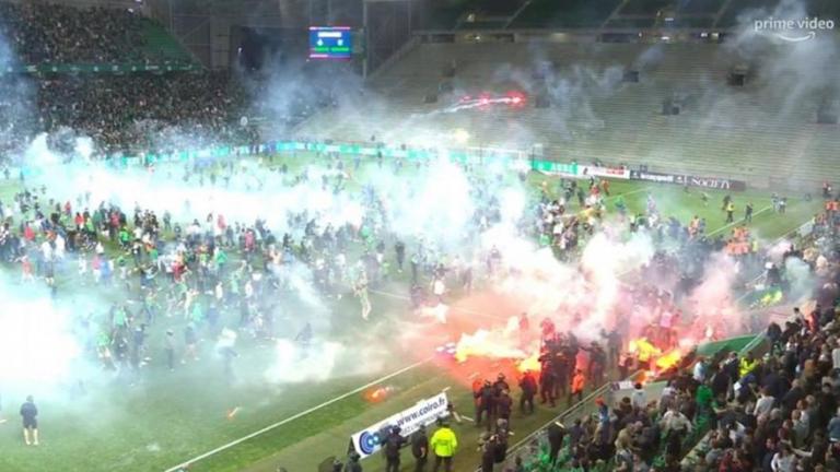 Ligue 1: Υποβιβασμός για Σεντ Ετιέν και κόλαση στο γήπεδο (ΒΙΝΤΕΟ)