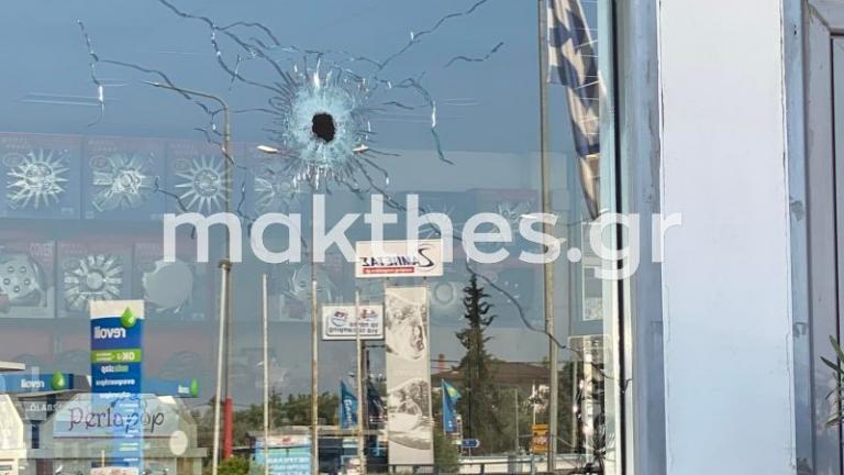 «Γάζωσαν» το βενζινάδικο του προέδρου Βενζινοπωλών Θεσσαλονίκης (ΦΩΤΟ)