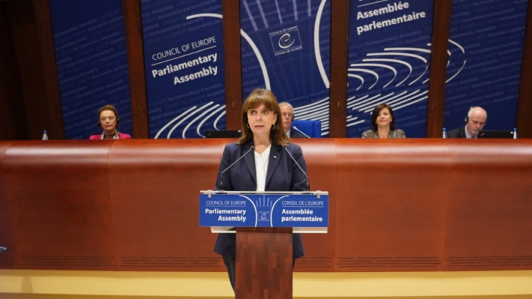 Ηχηρό απάντηση Σακελλαροπούλου για τη μη αναγνώριση από την Τουρκία της δικαιοδοσίας του Διεθνούς Δικαστηρίου της Χάγης
