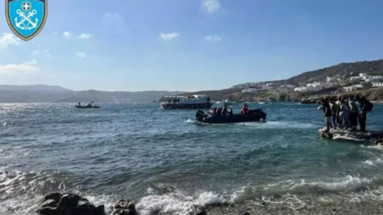 Ναυάγιο στη Μύκονο: Στους οκτώ οι αγνοούμενοι μετανάστες μεταξύ των οποίων τρία παιδιά-Προερχόταν από Τουρκία