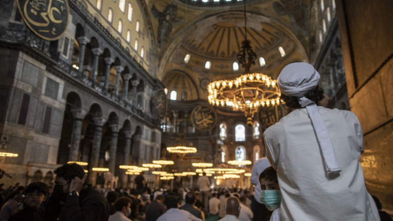 Οι Τούρκοι ανακοινώθηκαν έργα αποκατάστασης στην Αγία Σοφία
