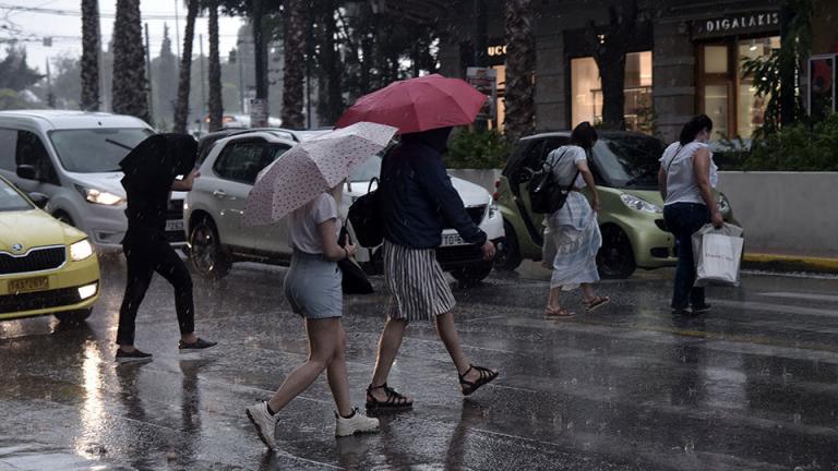 Καιρός (06/6): Πτώση της θερμοκρασίας-Έρχονται καταιγίδες και χαλαζοπτώσεις