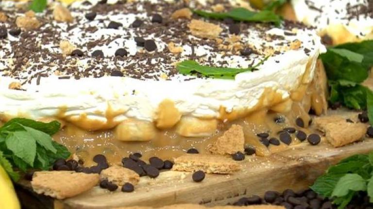 Τάρτα μπισκότου Banoffee από τον Σταύρο Βαρθαλίτη!