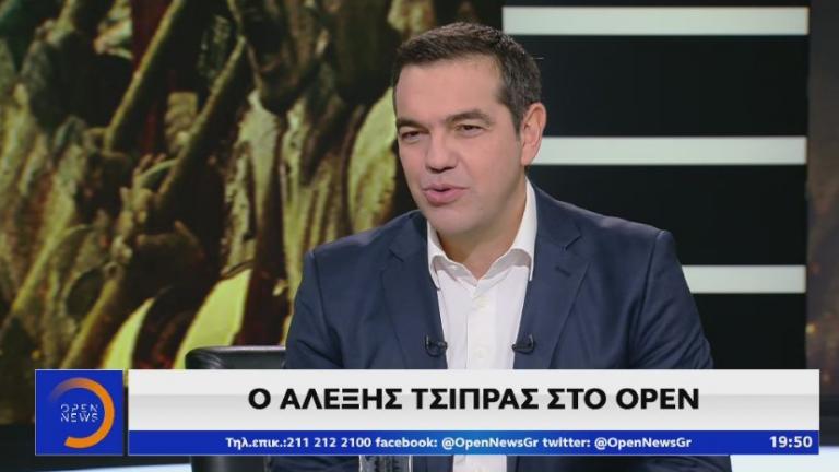 Συνέντευξη του Προέδρου του ΣΥΡΙΖΑ Αλέξη  Τσίπρα στο κεντρικό δελτίο ειδήσεων του Open 