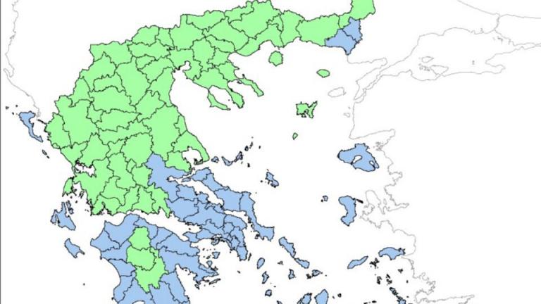  Ο χάρτης πρόβλεψης κινδύνου πυρκαγιάς για την Κυριακή 5 Ιουνίου