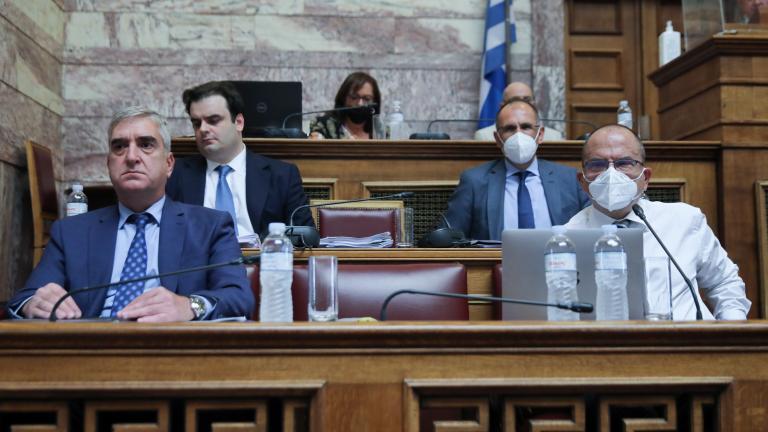 Συνεδρίαση της Επιτροπής Θεσμών και Διαφάνειας για την υπόθεση παρακολουθήσης του κινητού τηλεφώνου του Νίκου Ανδρουλάκη